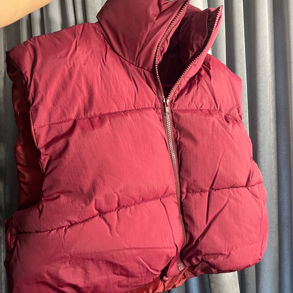 Red Puffer Vest